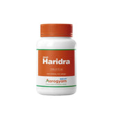 Haridra Ayurvedic turmeric tablet for inflammation, allergies and antioxidant support – SGVP Aarogyam