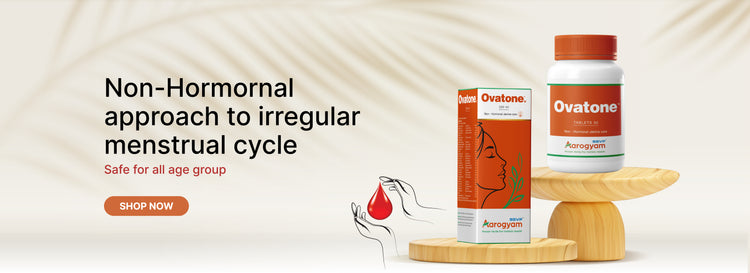 Ovatone Ayurvedic tablets for women hormonal balance and reproductive health