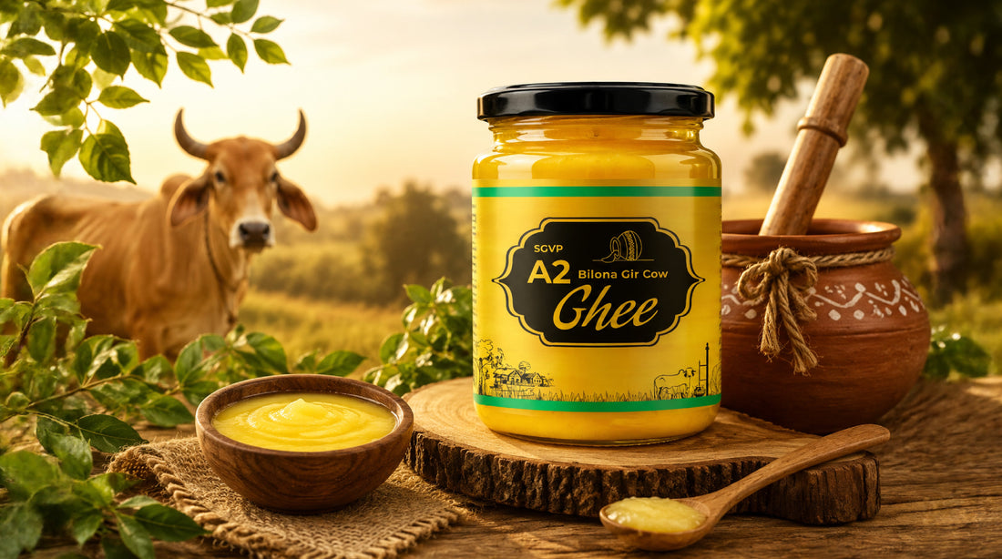 SGVP A2 Gir Cow Ghee: Benefits, Uses, Nutrition & Why It’s the Purest Choice for Your Health