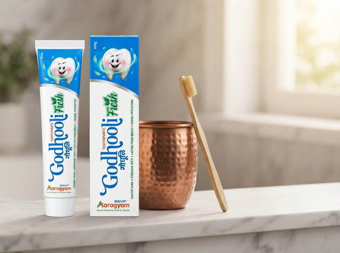 Natural Relief for Sensitive Teeth: How Godhooli Herbal Toothpaste Can Help