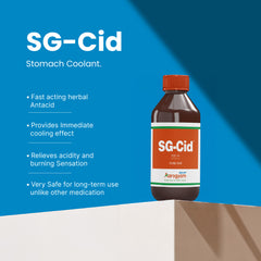 SG-Cid Ayurvedic Syrup for acidity, hyperacidity and indigestion relief – SGVP Aarogyam