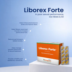 Liborex Forte Tablets – herbal stamina and energy booster for men